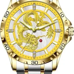 Dragon Dial Automatic Skeleton Watch
