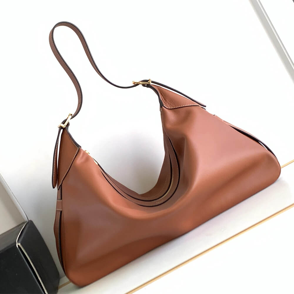 CELINE Large Romy bag in soft calfskin