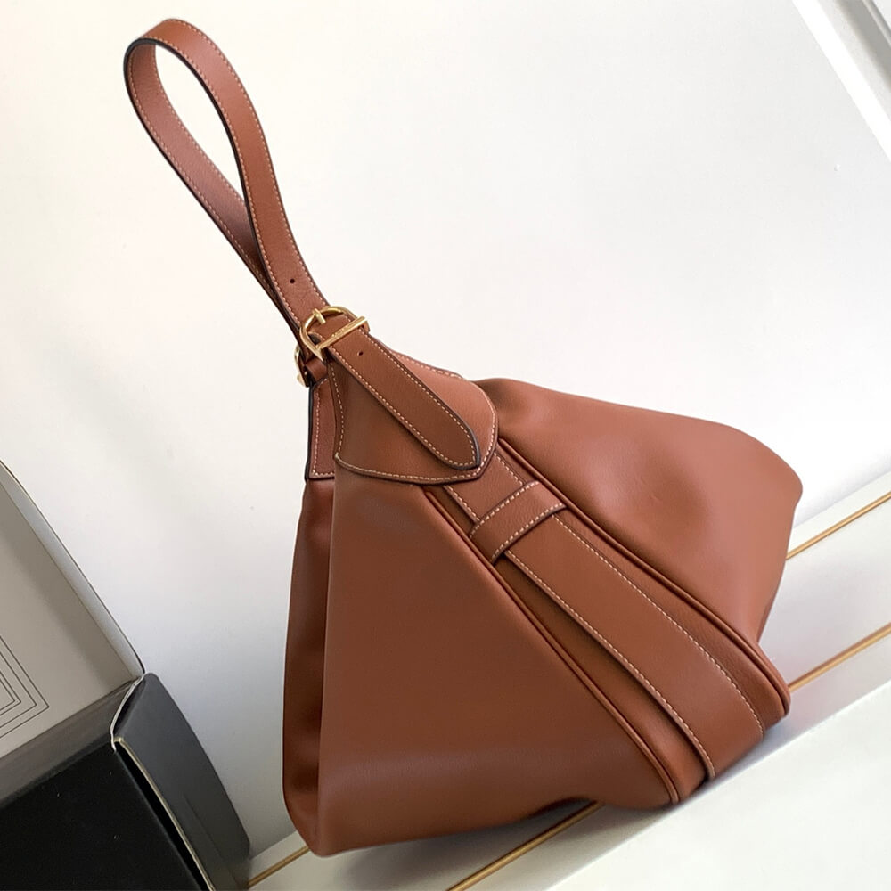 CELINE Large Romy bag in soft calfskin