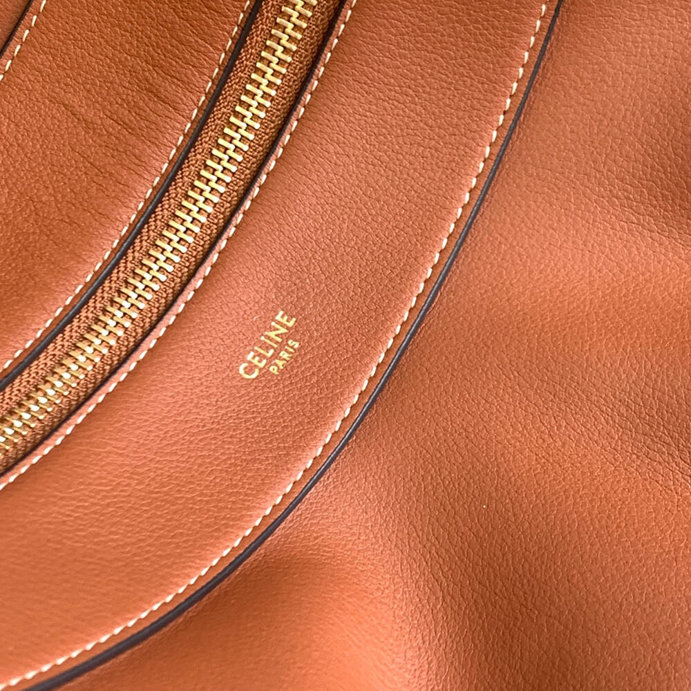 CELINE Large Romy bag in soft calfskin