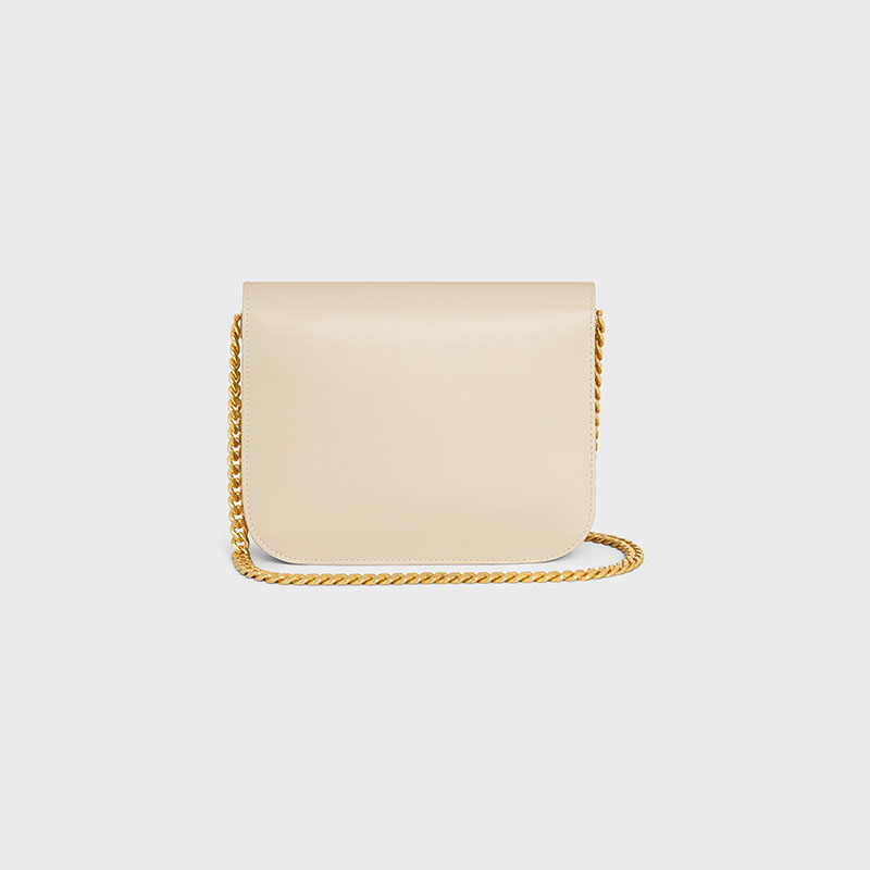 COLLEGE TRIOMPHE BAG IN SHINY CALFSKIN