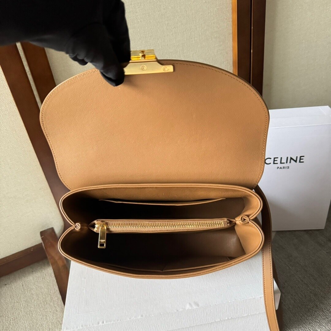 CELINE Medium size NINO bag in soft cow leather