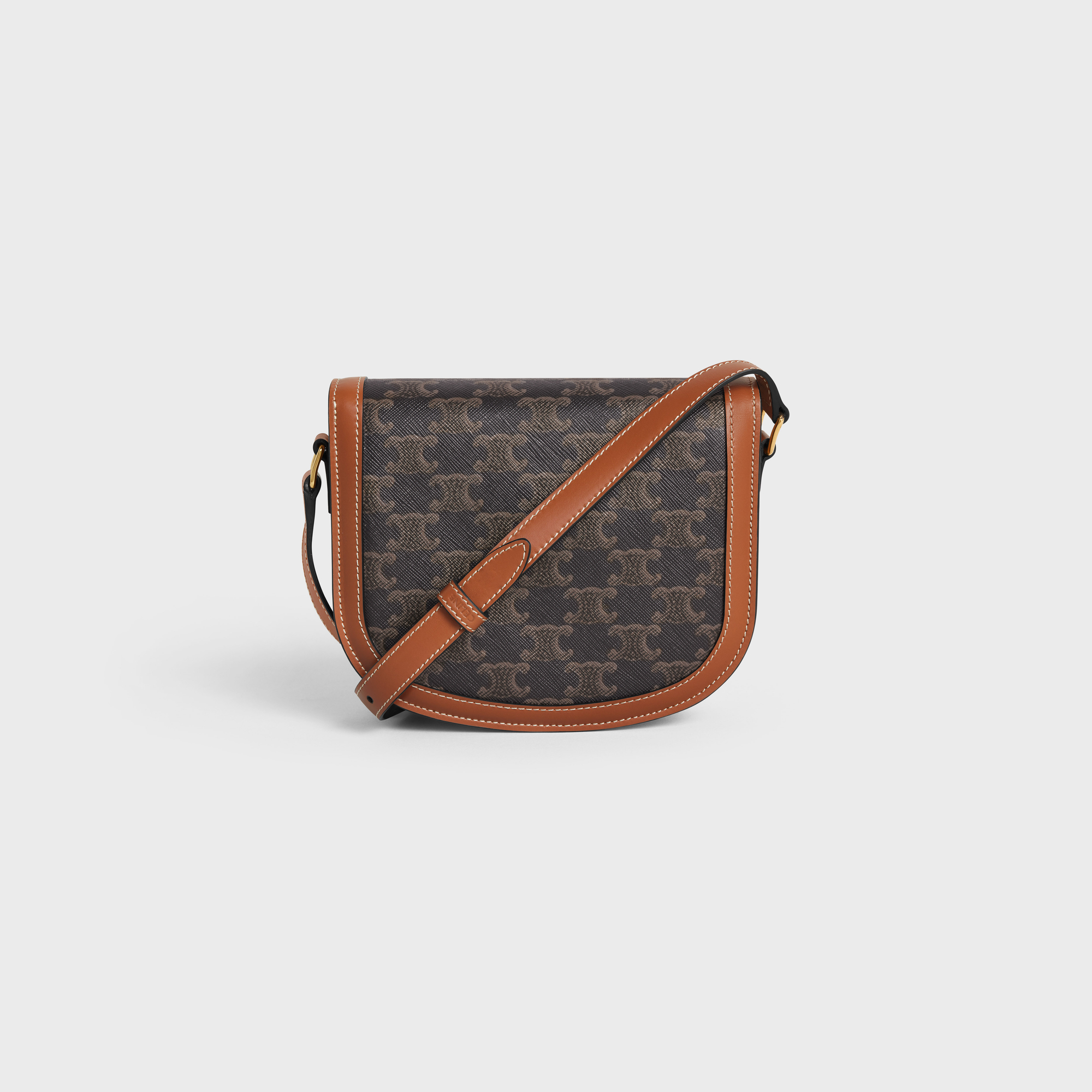 BESACE CLEA in Triomphe Canvas and Calfskin