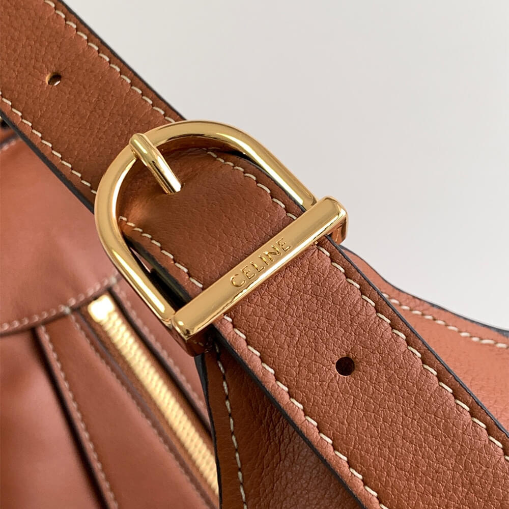 CELINE Large Romy bag in soft calfskin