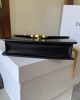 CELINE MARGO Shiny Calfskin Leather Chain Wallet