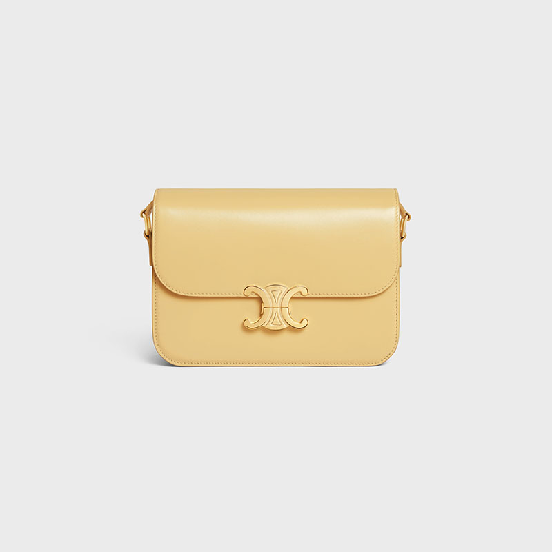 CLASSIQUE TRIOMPHE BAG IN SHINY CALFSKIN