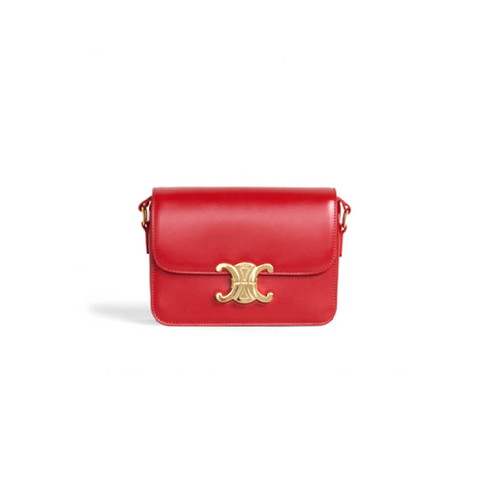 CELINE CLASSIQUE TRIOMPHE BAG IN CALFSKIN