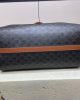 CELINE Medium duffle bag in logo-print calfskin