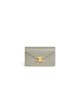 CELINE MARGO Shiny Calfskin Leather Chain Wallet