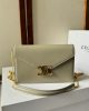 CELINE MARGO Shiny Calfskin Leather Chain Wallet