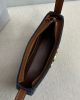 CELINE TILLY TRIOMPHE Medium Bag in Studded Denim and Calfskin