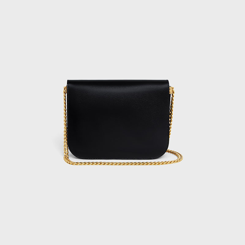 COLLEGE TRIOMPHE BAG IN SHINY CALFSKIN
