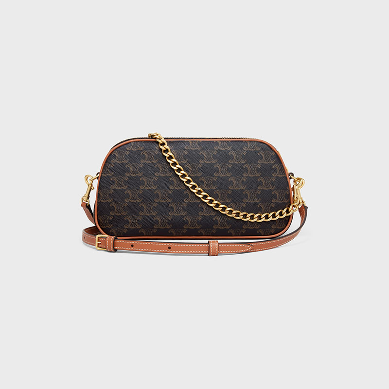 MULTI BAG IN TRIOMPHE CANVAS AND CALFSKIN