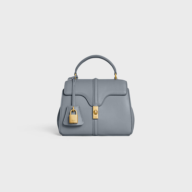MINI 16 IN SATINATED CALFSKIN