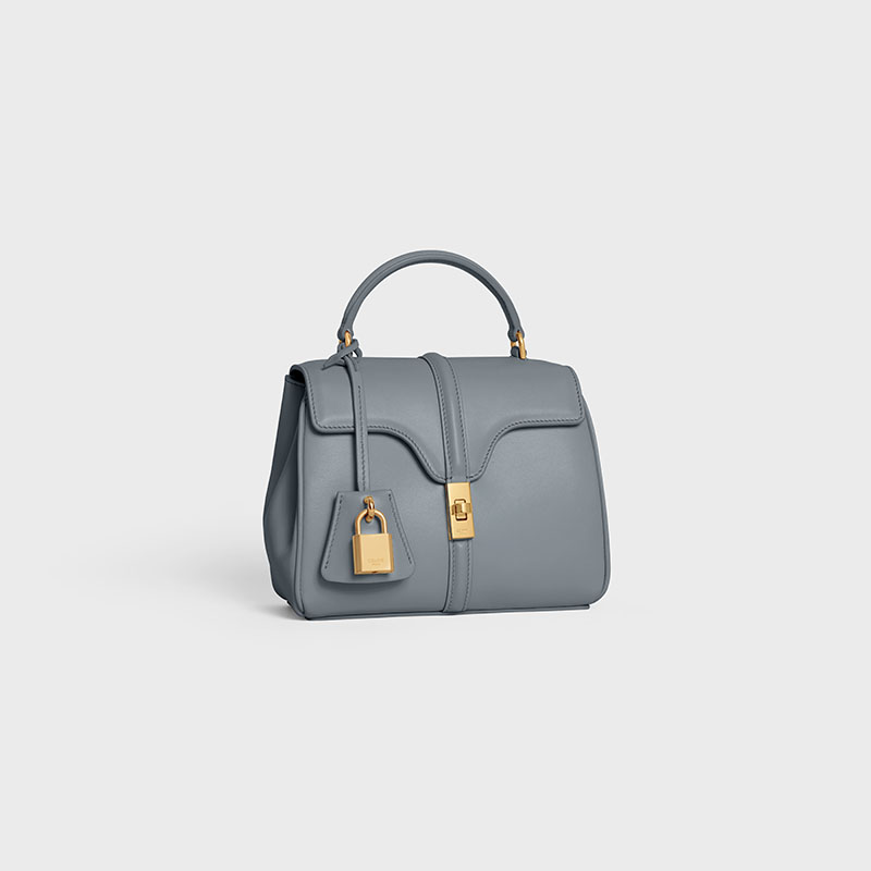 MINI 16 IN SATINATED CALFSKIN