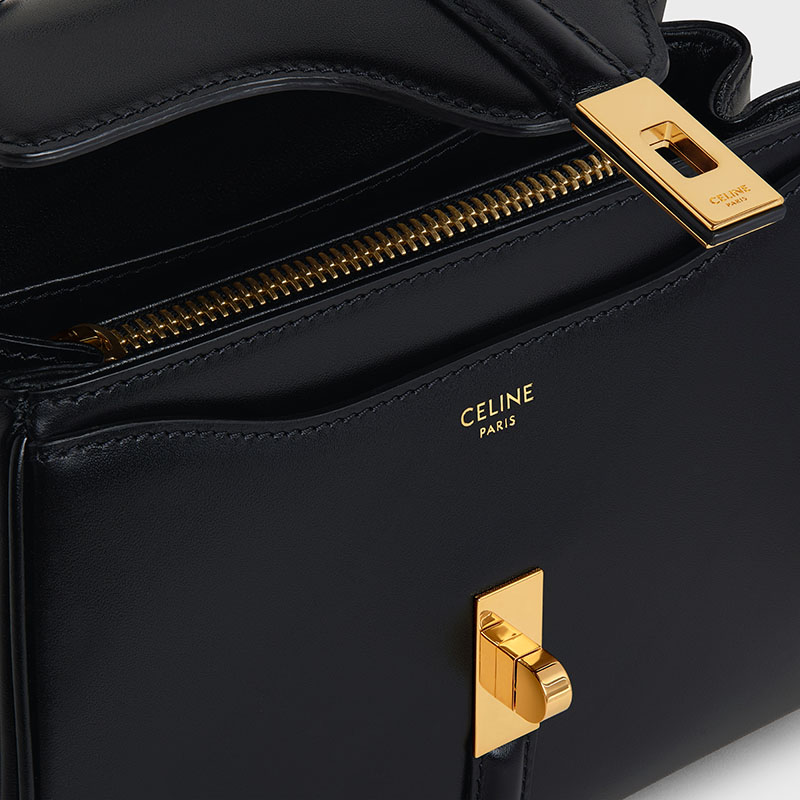 MINI 16 IN SATINATED CALFSKIN