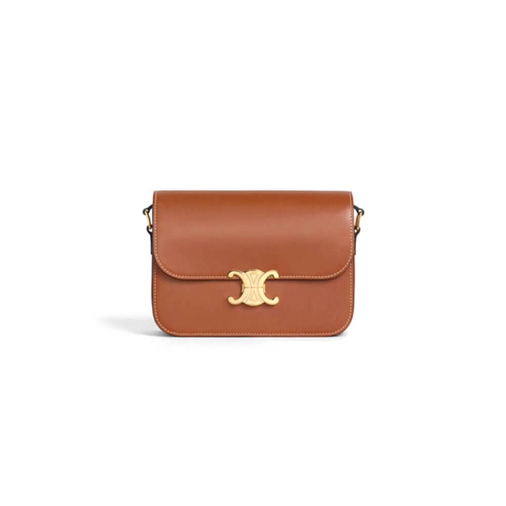 CELINE CLASSIQUE TRIOMPHE BAG IN CALFSKIN