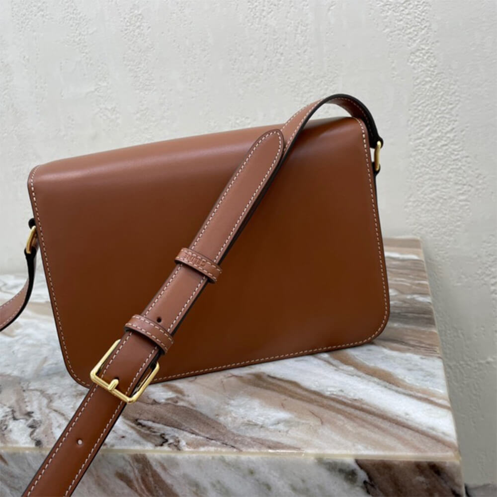 CELINE CLASSIQUE TRIOMPHE BAG IN CALFSKIN