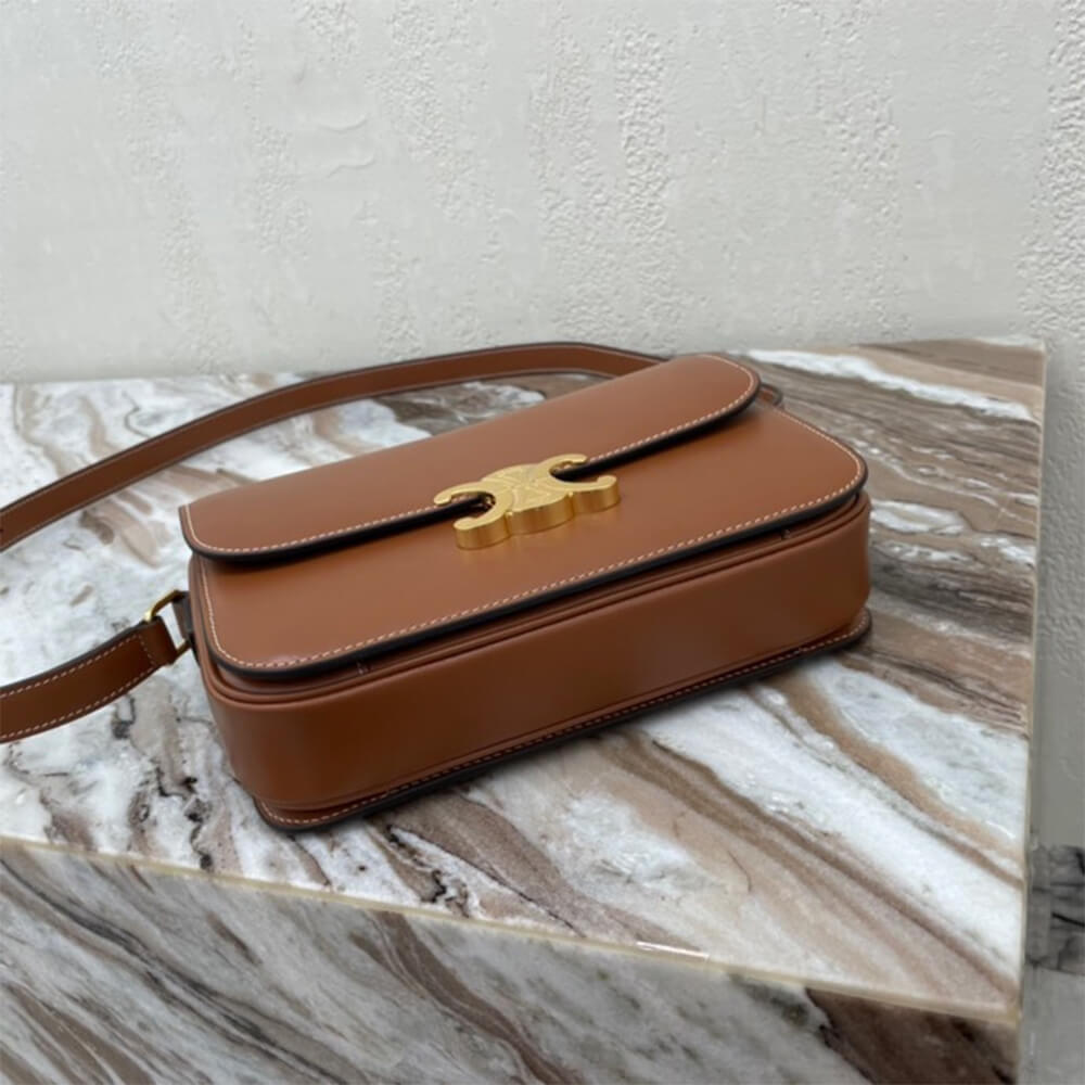CELINE CLASSIQUE TRIOMPHE BAG IN CALFSKIN