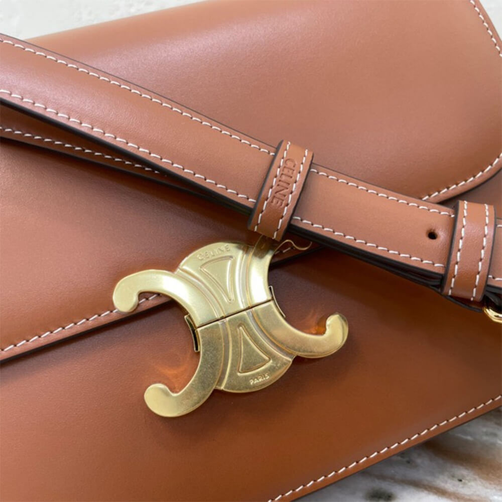 CELINE CLASSIQUE TRIOMPHE BAG IN CALFSKIN