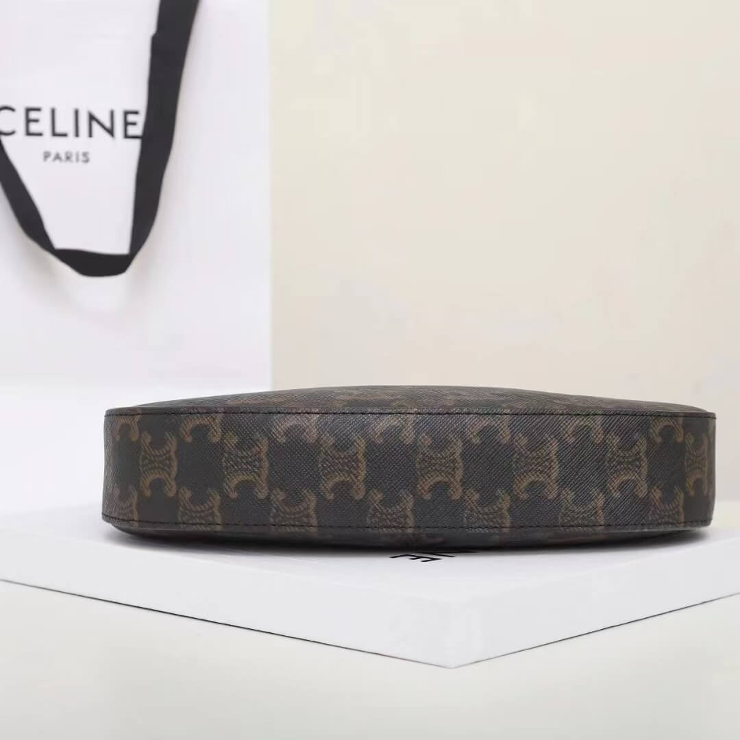 CELINE TILLY medium bag in shiny calf leather