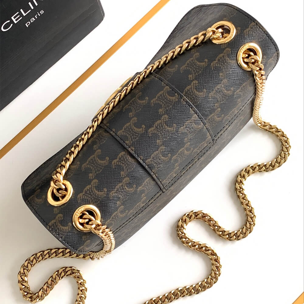 Medium CELINE VICTOIRE BAG WITH LOGO PRINT
