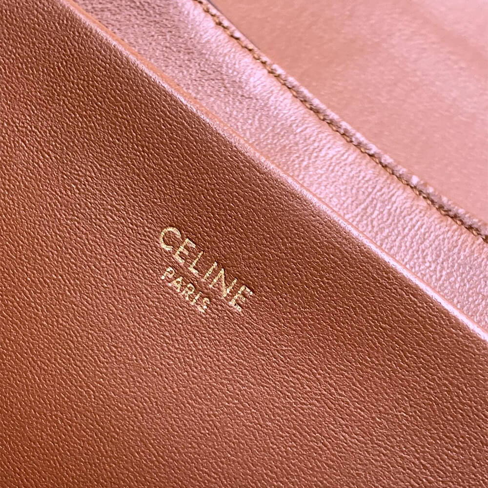 Medium CELINE VICTOIRE BAG WITH LOGO PRINT