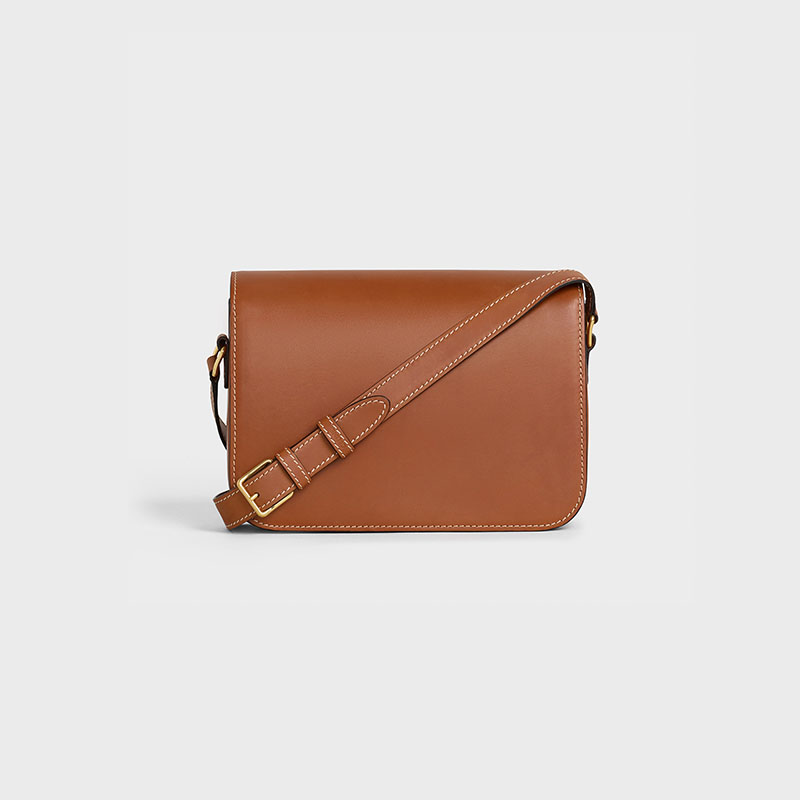 CLASSIQUE TRIOMPHE BAG IN NATURAL CALFSKIN