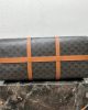 CELINE Large Travel Bag in Logo Print and Calfskin