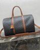 CELINE Medium duffle bag in logo-print calfskin