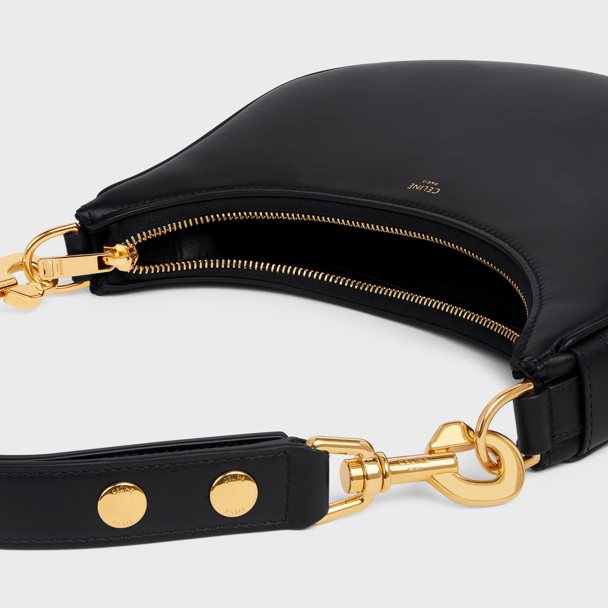 Medium Ava Strap Bag in Smooth Calfskin