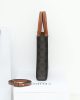 CELINE Mini Vertical Cabas Bag in Calfskin Leather with Logo and Celine Print