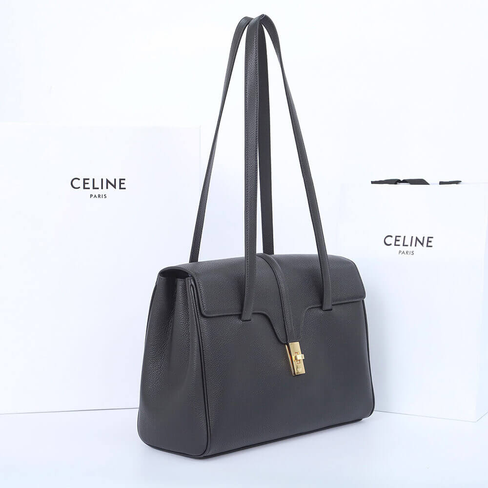 CELINE Medium Soft 16 Bag in Smooth Calfskin(High-end Grade)