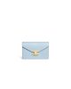 CELINE MARGO Shiny Calfskin Leather Chain Wallet