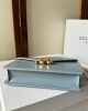 CELINE MARGO Shiny Calfskin Leather Chain Wallet