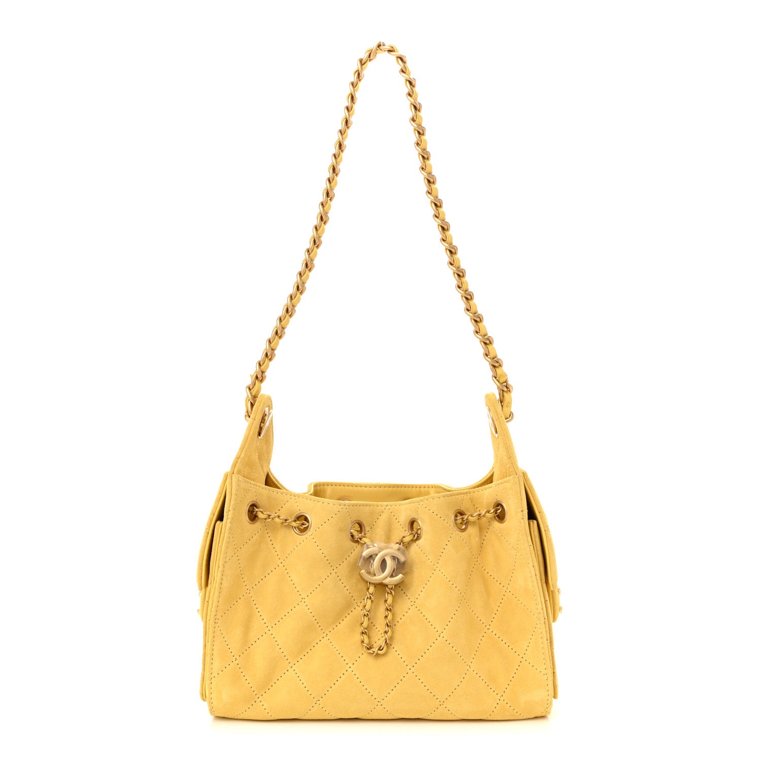 CHANEL 25 Suede Calfskin small bag