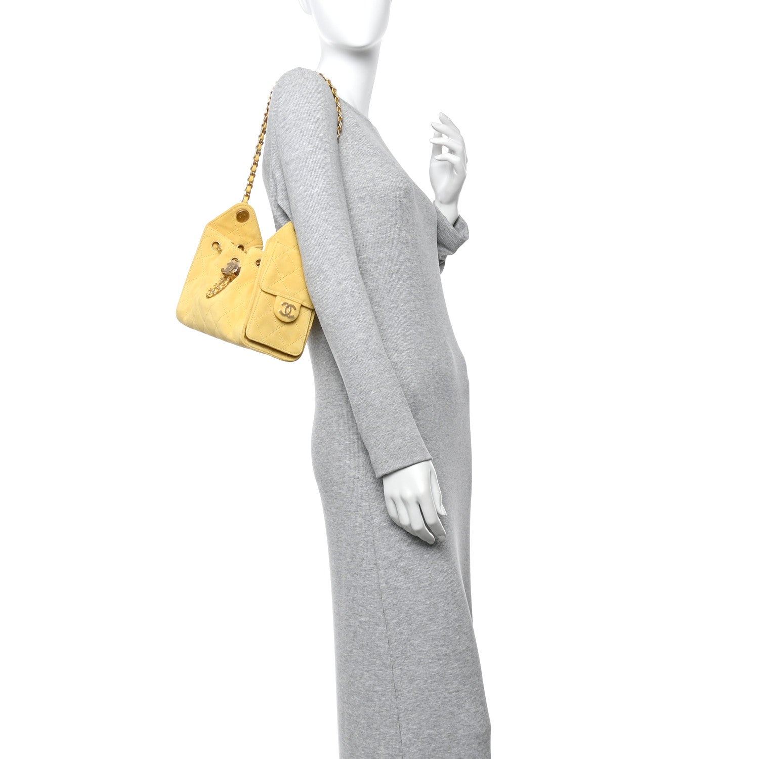 CHANEL 25 Suede Calfskin small bag