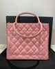CHANEL Medallion Tote Bag Pink