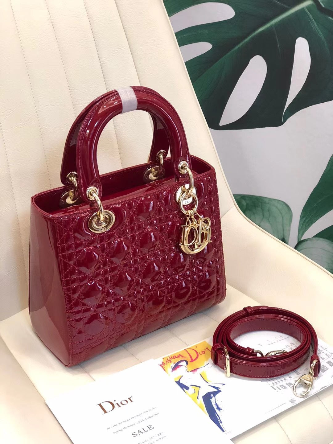 Christian Dior Medium Lady Dior Bag