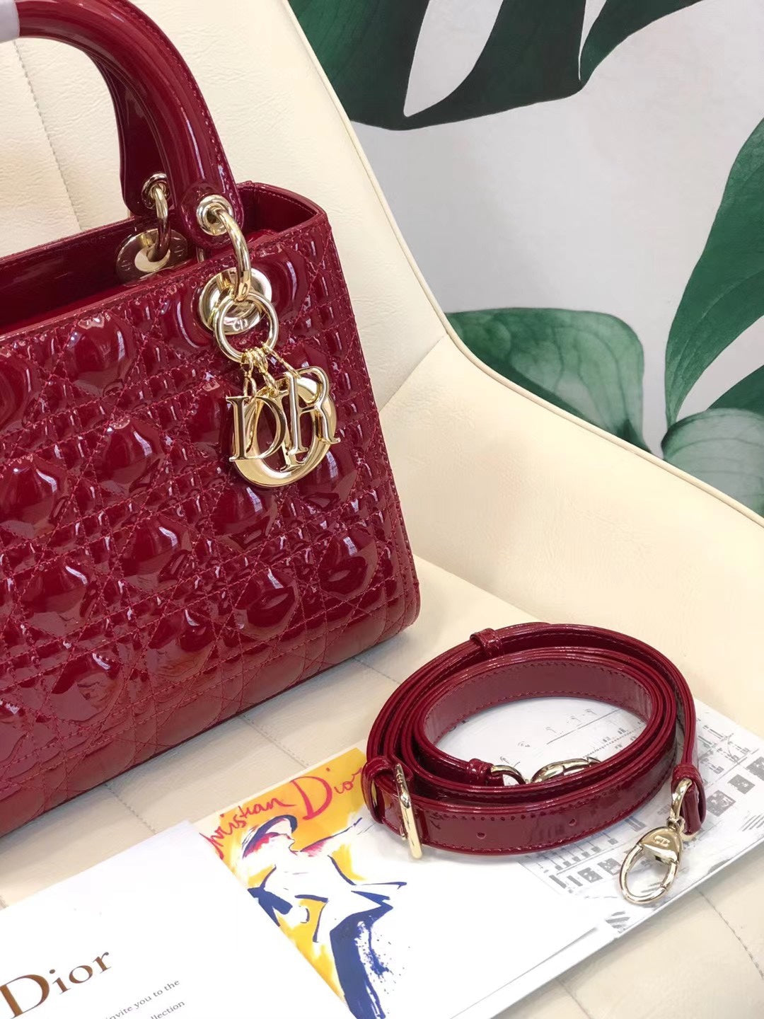 Christian Dior Medium Lady Dior Bag