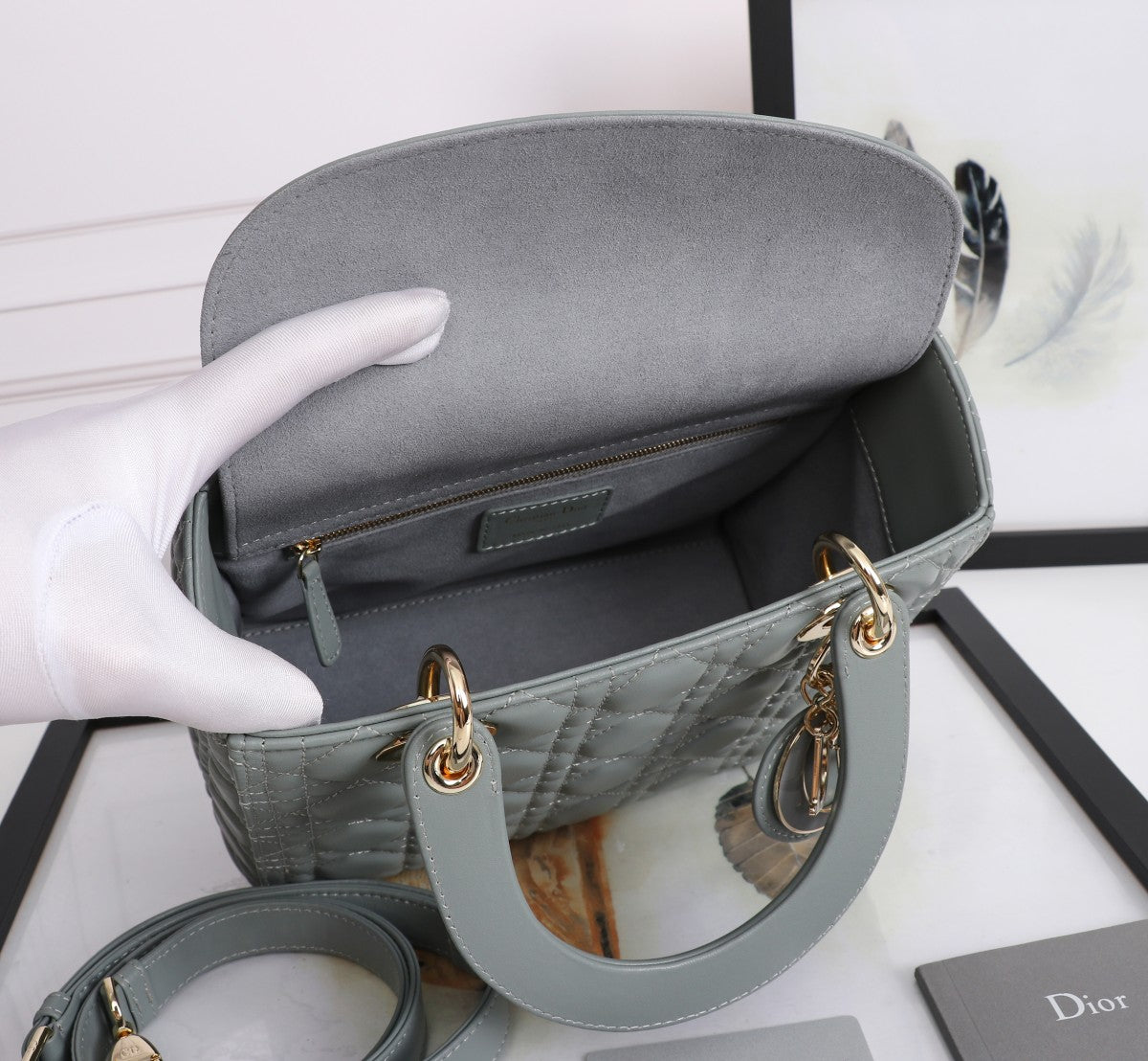 Christian Dior Medium Lady Dior Bag