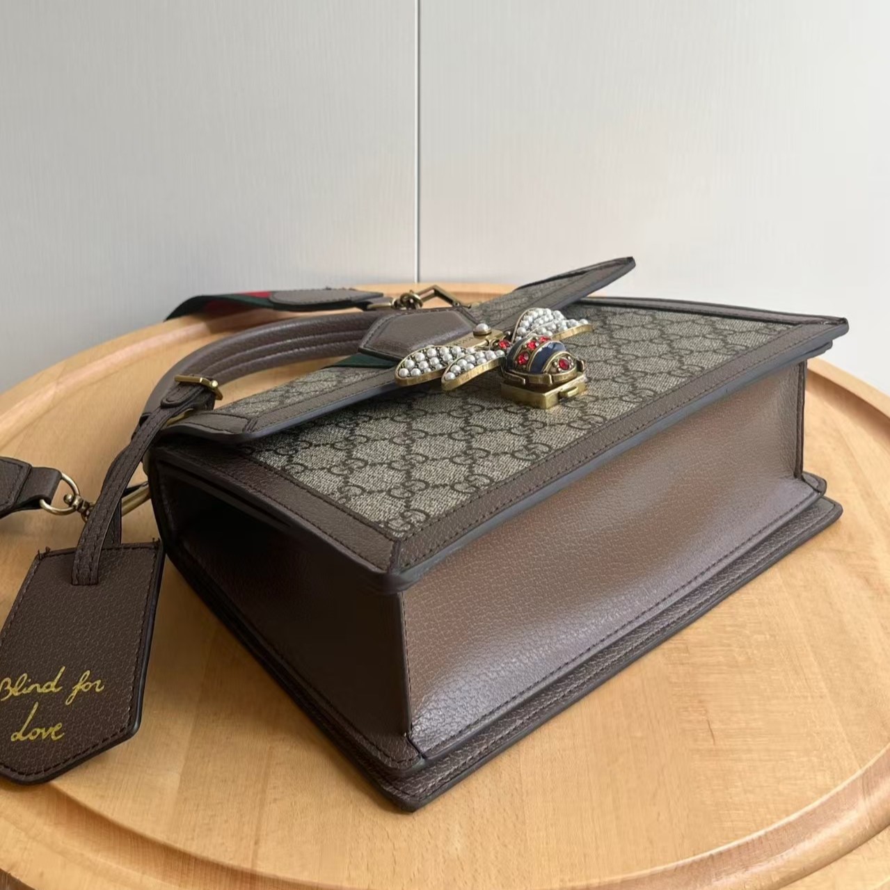 Gucci Queen Margaret Bee Top Handle Bag