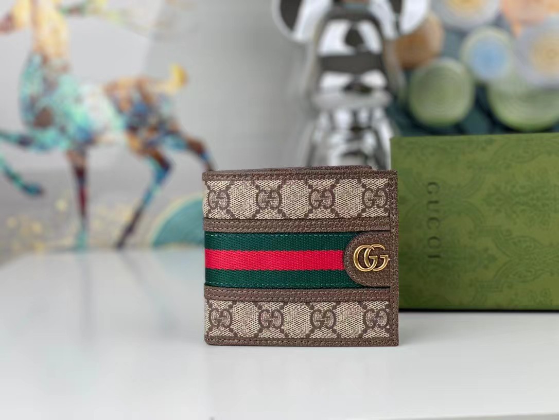 [TOP]GUCCI GG Interior Ophidia Wallet