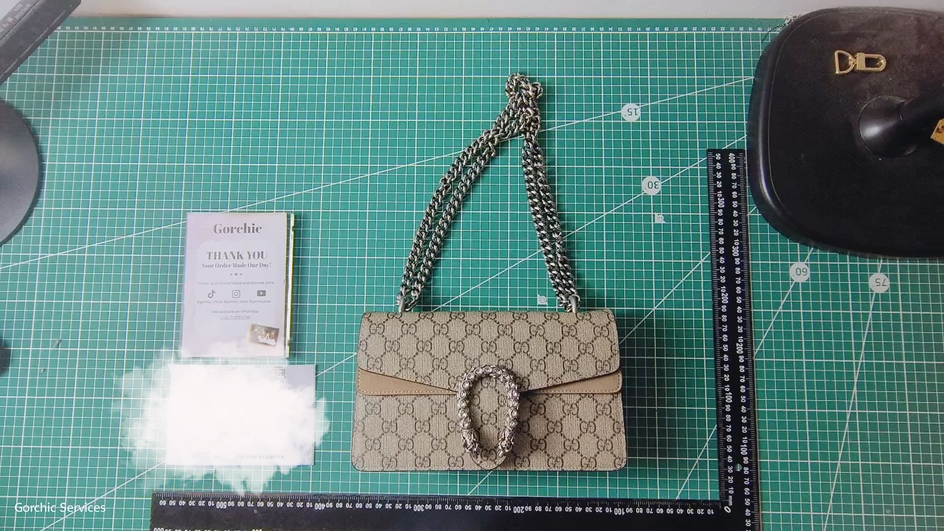 [TOP]Gucci DIONYSUS GG Shoulder Bag With Beige - Bag