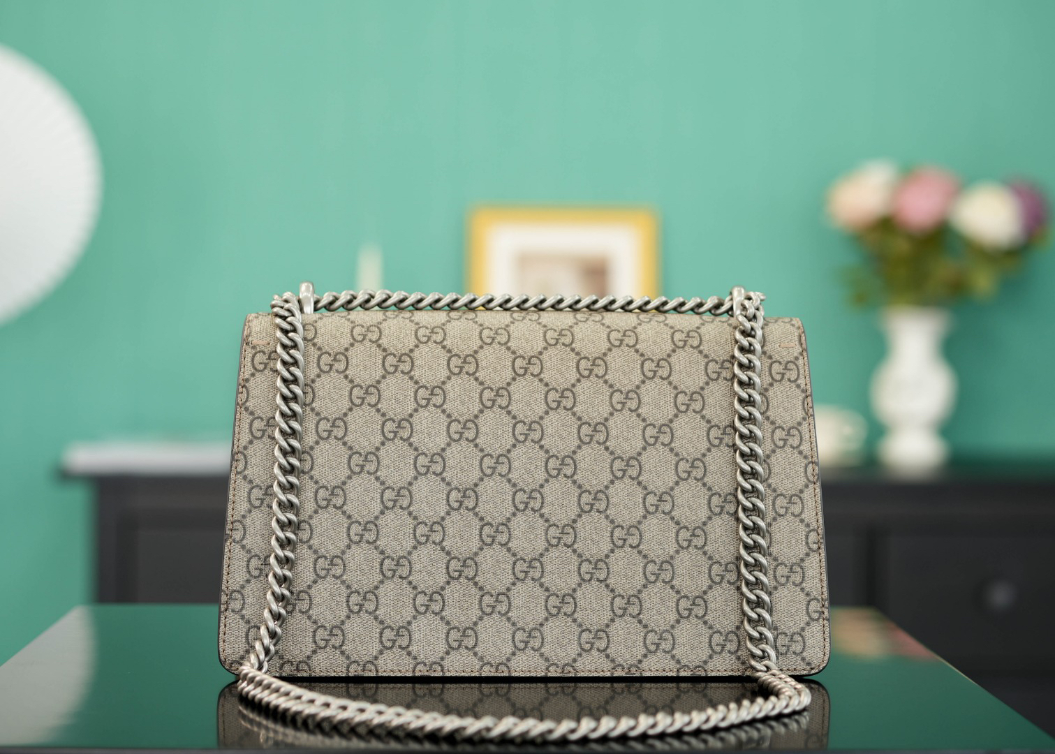 [TOP]Gucci DIONYSUS GG Shoulder Bag With Beige - Bag