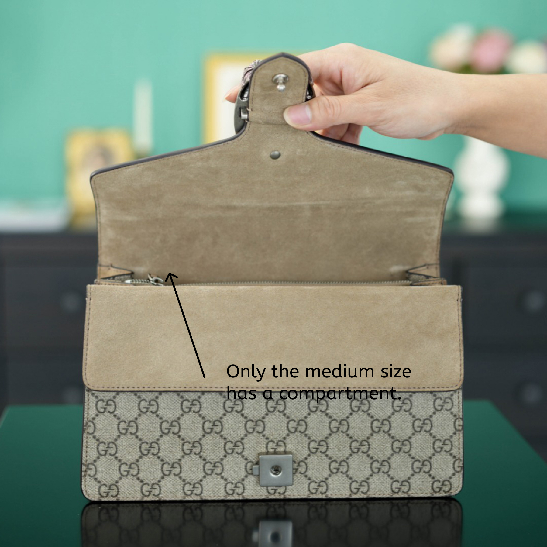 [TOP]Gucci DIONYSUS GG Shoulder Bag With Beige - Bag