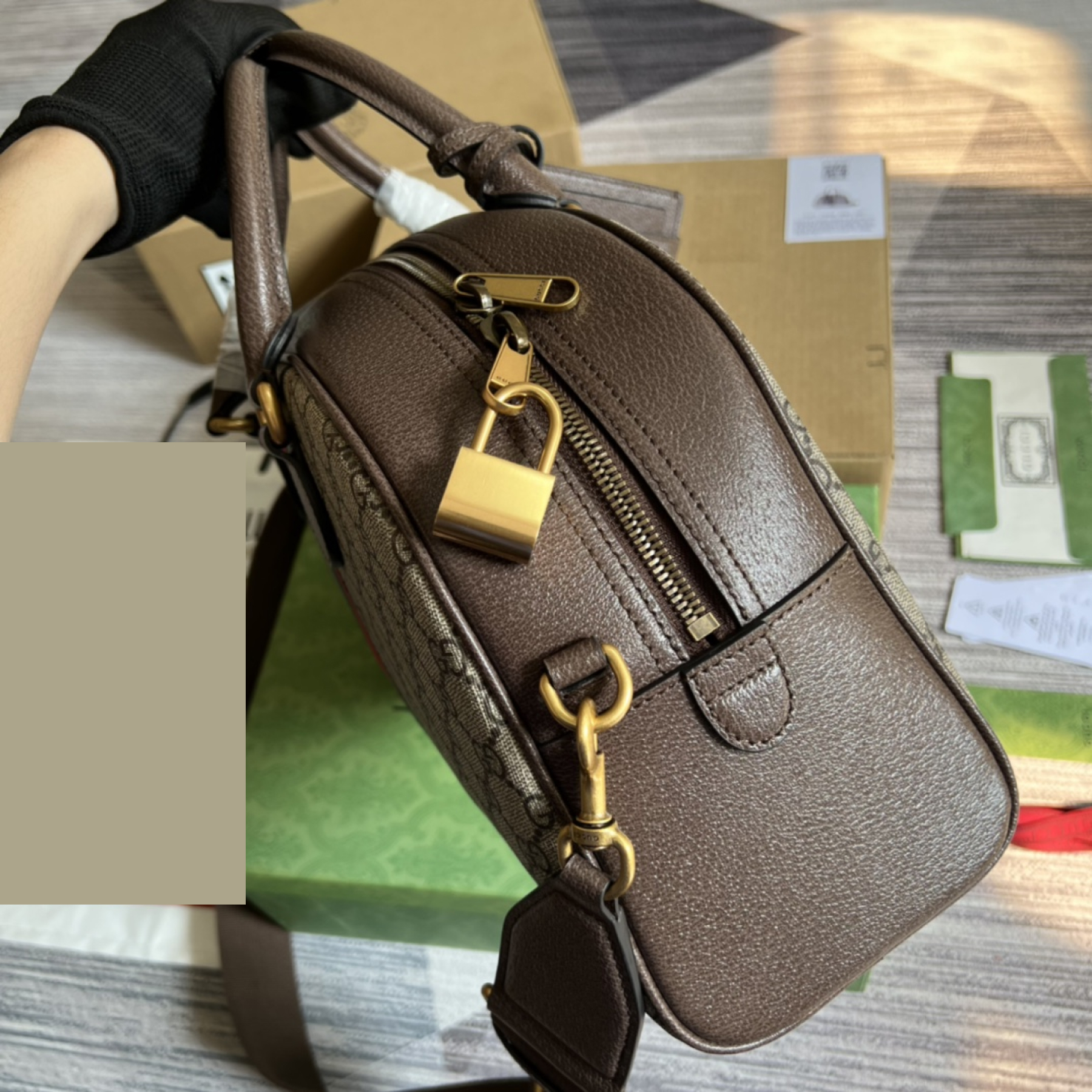 Gucci Ophidia GG Top Handle - Bag