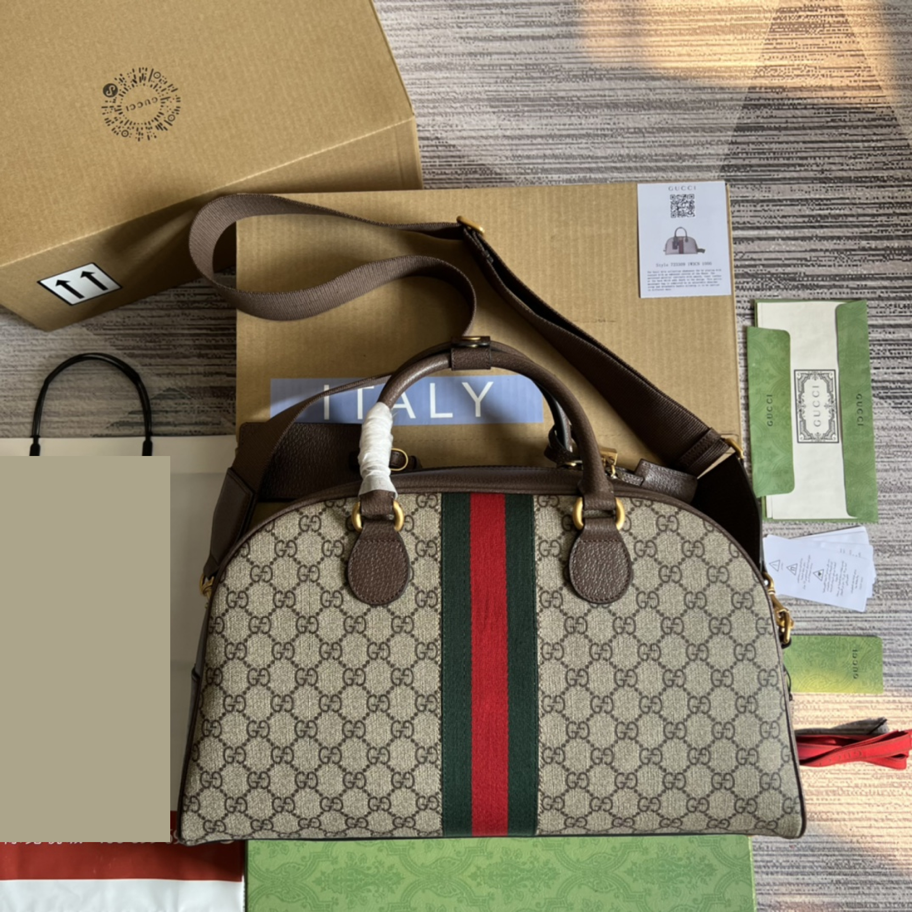Gucci Ophidia GG Top Handle - Bag