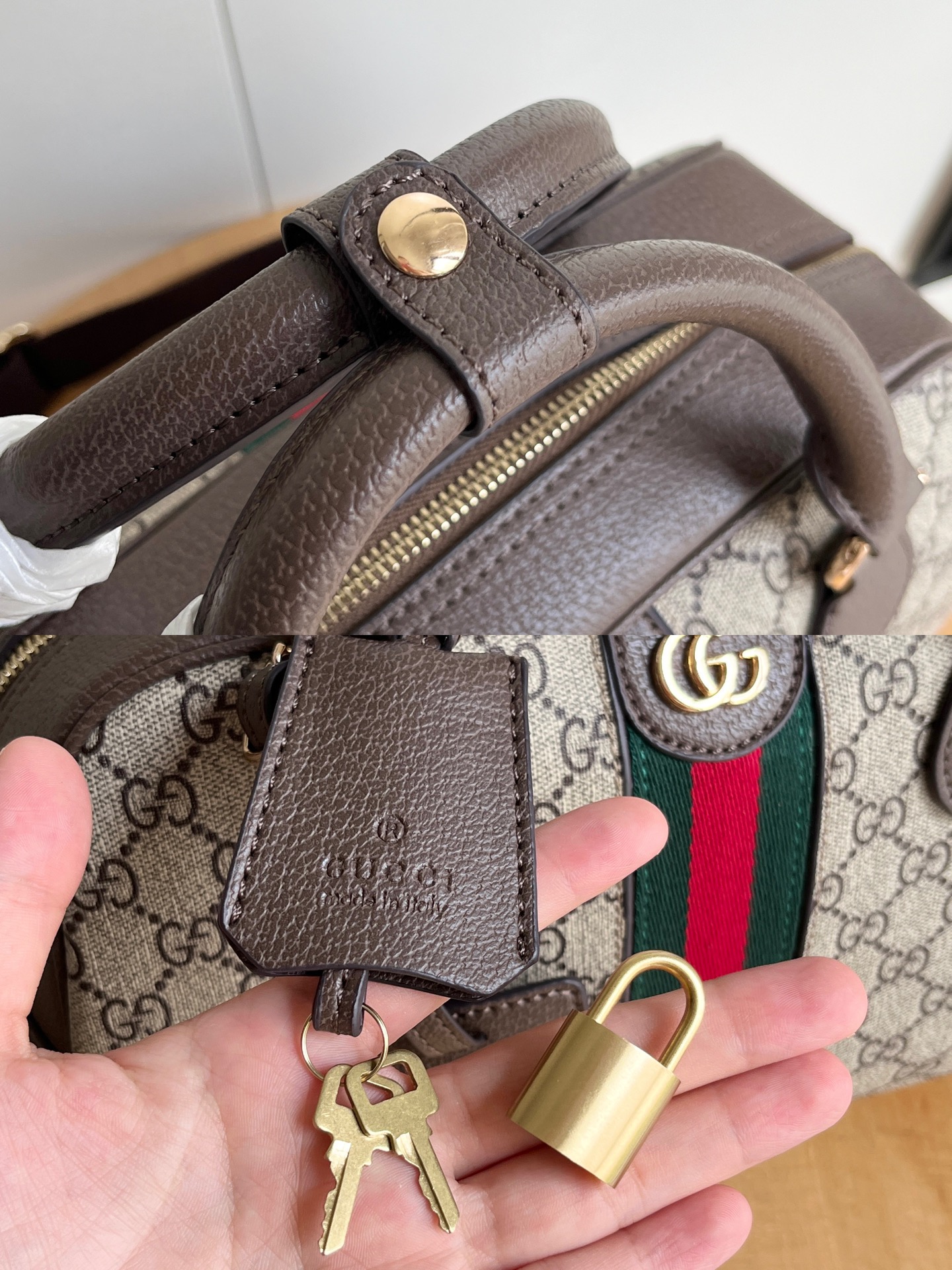 Gucci Ophidia GG Top Handle - Bag