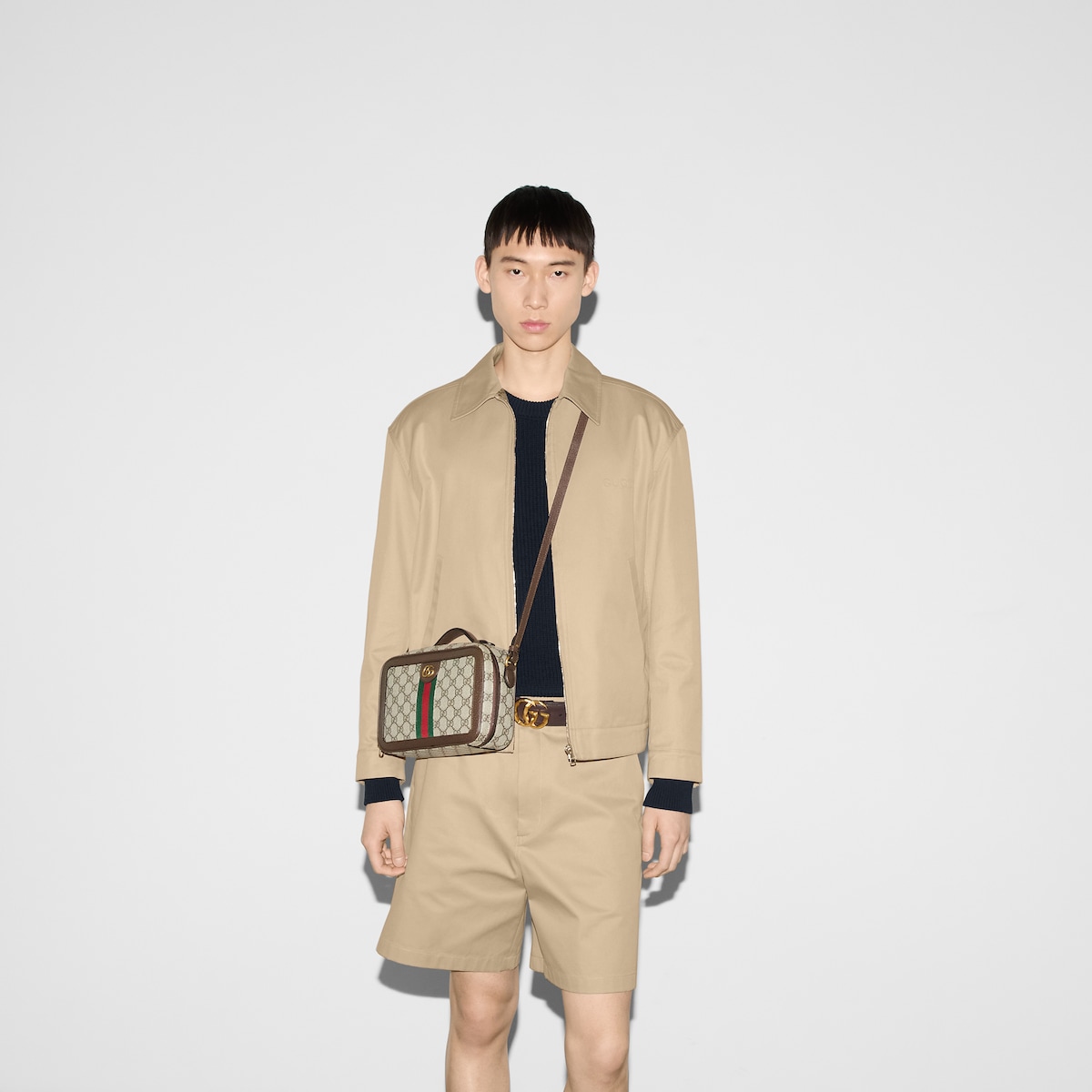Gucci Ophidia Crossbody Brown leathe Bag